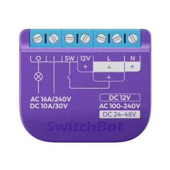 SwitchBot viedais garāžas vārtu kontrolieris, Wi-Fi, Bluetooth, Matter