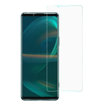 Sony Xperia 5 III - Aizsargstikls (Šaurs līdz Izliekumiem) | Tempered Glass Screen Protector