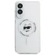 Karl Lagerfeld Samsung Galaxy S25 Edge vāciņš Metal Choupette Head MagSafe, balts