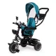 Ecotoys JM-066-9 trīsritenis ar rotējošu sēdekli, zils/zaļš
