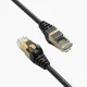 Orico PUG-C7 CAT7 10Gbps RJ45 tīkla kabelis, 0.5m, melns
