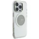 Vāciņš Guess iPhone 16 Pro Max IML Metal Colored Circle MagSafe, pelēks