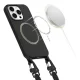 Tech-Protect iPhone 14 Pro vāciņš MagNecklace MagSafe, melns