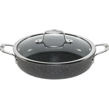 Servēšanas panna Ballarini Salina ar vāku 28 cm