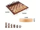 Šahs, Dambrete un Bekgemons (Nardi), Spēļu Komplekts 3in1 | Chess Checkers and Backgammon Game Set