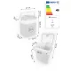 Berdsen Icemax 3828 29L auto ledusskapis ar ECO režīmu, zils
