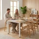Ēdamgalds un datorgalds 120x60 cm ModernHome, gaišs ozols
