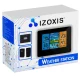 Bezvadu meteoroloģiskā stacija Izoxis 22452 ar āra sensoru un LCD displeju