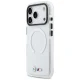BMW M IML Shockproof Metal Logos vāciņš iPhone 17 Pro, caurspīdīgs