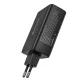Tech-Protect NC100W-GAN tīkla lādētājs GaN 3x USB-C PD 100W / USB-A QC 3.0, melns