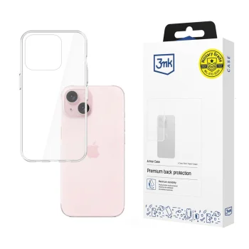 3Mk Protection Apple iPhone 15 vāciņš Armor Case, caurspīdīgs