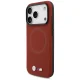 BMW M FW Metal Logo MagSafe vāciņš iPhone 17 Pro, sarkans