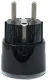 Shelly Plug PM Gen3 Matter 13A viedā ligzda, melna
