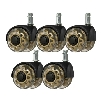 Activeshop Roll Speed Duo riteņu komplekts taburetei (5 gab.)