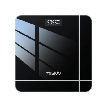 Vannas istabas svari Yesido MG09 elektroniskie līdz 150 kg, melni