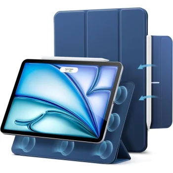ESR Rebound Magnetic planšetdatora vāciņš iPad Air 10.9" / 11", tumši zils