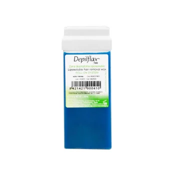 Depilflax 100 depilācijas vasks kasetnē Azul 110 g