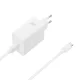 Sienas lādētājs Oppo VCBAOBEH 100W USB-A ar USB-A–USB-C kabeli, balts