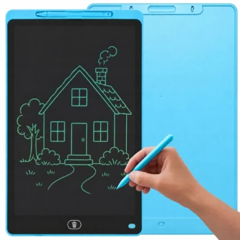 Grafiskais zīmēšanas planšetdators ar 16" LCD ekrānu un irbuli, zils