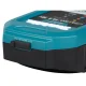 Akumulatoru lādētājs Makita 1915T9-4 DC18SJ LXT 14.4V / 18V USB-PD, melns/zils