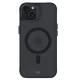 3mk iPhone 15 Plus vāciņš Smoke MagCase, puscaurspīdīgs