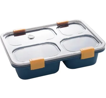 Lunchbox pārtikas konteiners 1200 ml, zils