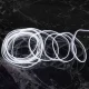 LED Gaismas Lente Apgaismojums Automašīnai Baltā Krāsā, 5m | LED Light Strip Ambient Lighting For Car Red Color
