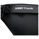 Nimmy Crossbody Glasses Cool Dog pleca soma, melna