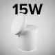 Bezvadu uzlādes stacija SBS 2-in-1 Magnetic 15W, balta