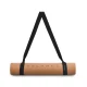 Balance Cork Rubber jogas paklājiņš, 183x61 cm, 4 mm