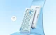 Bezvadu mehāniskā tastatūra ONIKUMA MT706 Balta QWERTY