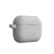 AmazingThing Omni Case Titan silikona maciņš Apple AirPods Pro 3 austiņām, balts