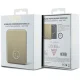 Guess MagSafe 4G Strassed Metal Logo induktīvais ārējais akumulators 15W 5000mAh, zelta