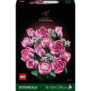 LEGO Botanicals 10374 Rozā rožu pušķis