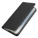 Dux Ducis Samsung Galaxy S26 Plus atverams vāciņš maciņš grāmatiņa Skin Pro, melns