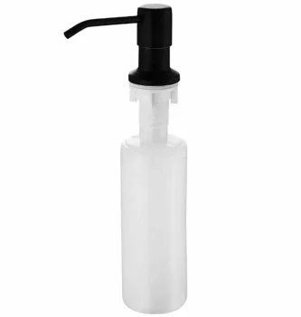 Iebūvējams trauku mazgāšanas līdzekļa dozators, 300 ml, melns