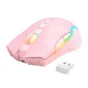 Bezvadu spēļu pele ONIKUMA CW905 2.4G, rozā