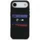 BMW M Silicon Horizontal Line MagSafe vāciņš iPhone Air, melns