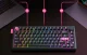 Bezvadu mehāniskā spēļu tastatūra Onikuma MT706 RGB Melna