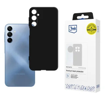 3Mk Protection Matt Case Pro vāciņš Samsung Galaxy A15 5G, Matēti melns