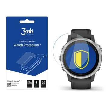 3mk Watch Protection™ ekrāna aizsargplēve Garmin Fenix 6s, 3 gab.