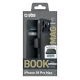 Atverams vāciņš SBS Wallet Classic Mag iPhone 18 Pro Max ar statīvu, MagSafe, melns