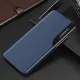 Eco Leather View atverams vāciņš Samsung Galaxy A05s, Zils