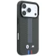 BMW M Quadrille Kevlar MagSafe vāciņš iPhone 18 Pro Max / 17 Pro Max, tumši pelēks