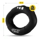 4Fizjo 382 silikona rokas espanders, 27 kg, melns