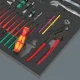 Wera 9753 KK Maintenance Set 1 instrumentu komplekts ar putu ieliktni, 45 gab.