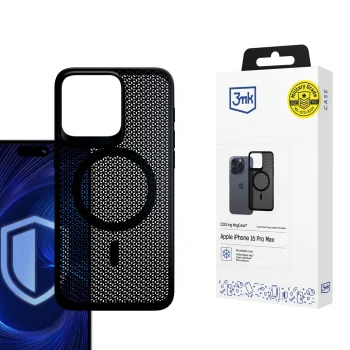 3mk COOLing MagCase vāciņš Apple iPhone 16 Pro Max, melns