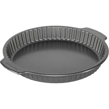KitchenAid Kiša un tartes panna 28 cm Pelēka