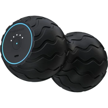 Therabody WaveDuo vibrējošais masāžas rullis Melns