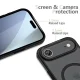 Vāciņš Tech-Protect MagMat MagSafe priekš iPhone 17 Air, Matte Black